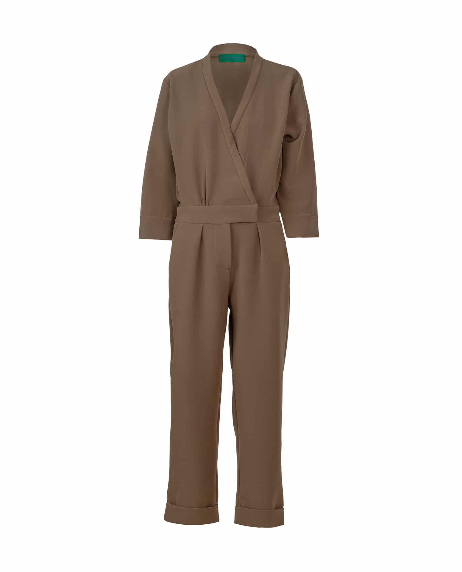 SYLVINHA JUMPSUIT KAKI - buy online at Marina Anouilh Gstaad