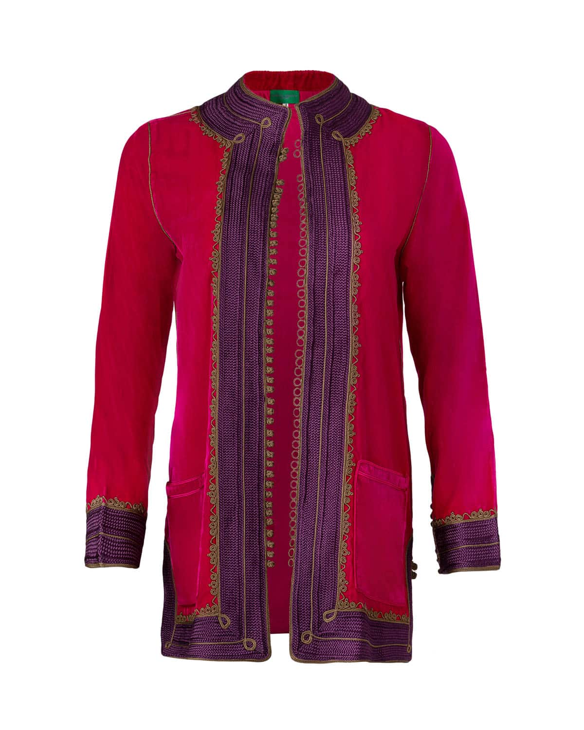 MARRAKESH FUSCHIA VELVET JACKET