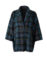 GSTAAD WOOL VEST TARTAN BLUE