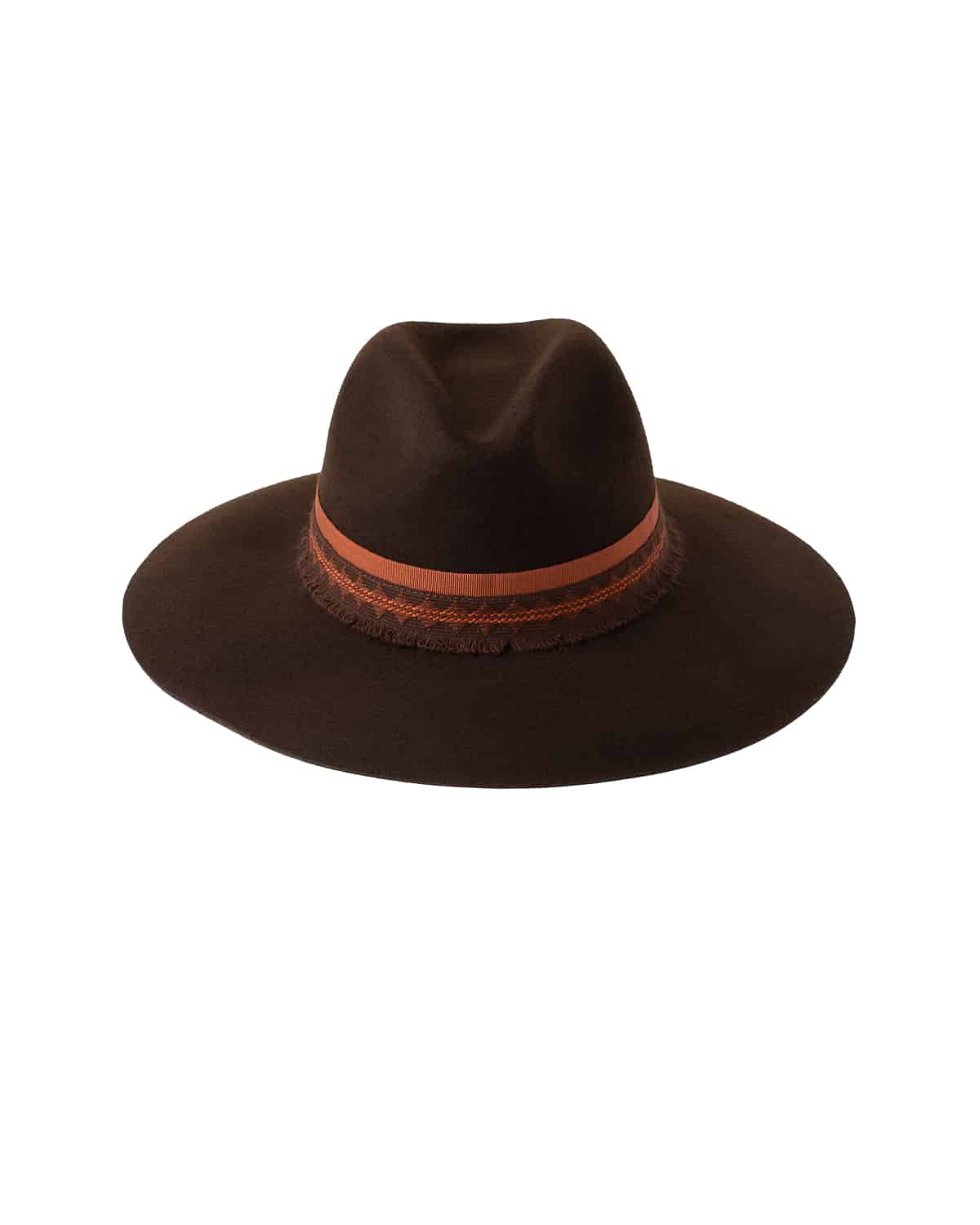 WOOL BOSA BROWN HAT