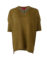 MARINA V-NECK CASHMERE PULLOVER KAKI