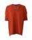 MARINA V-NECK CASHMERE PULLOVER BRICK