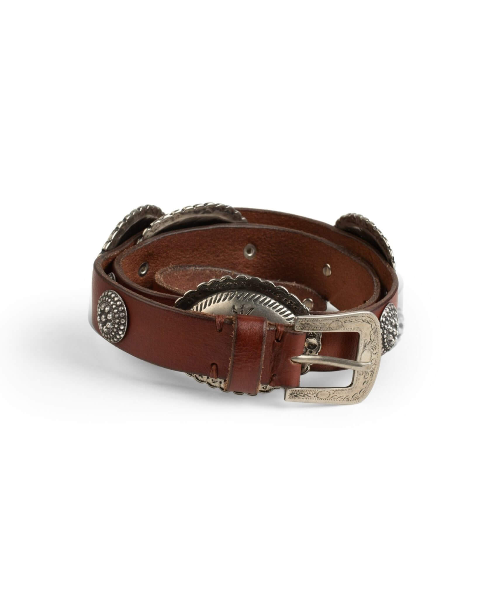 EMILIA BELT MARRONE - buy online at Marina Anouilh Gstaad